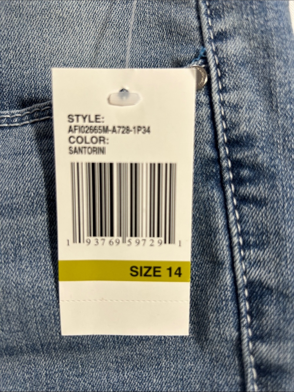 NWT Angels Forever Young Women's Forever Skinny Mid-Rise Crop Jeans - Picture 4 of 16